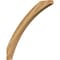 Ekena Millwork 4"W x 44"D x 44"H Thorton Rough Sawn Knee Brace, Western Red Cedar BRC04X44X44THR00RWR - alternate 1